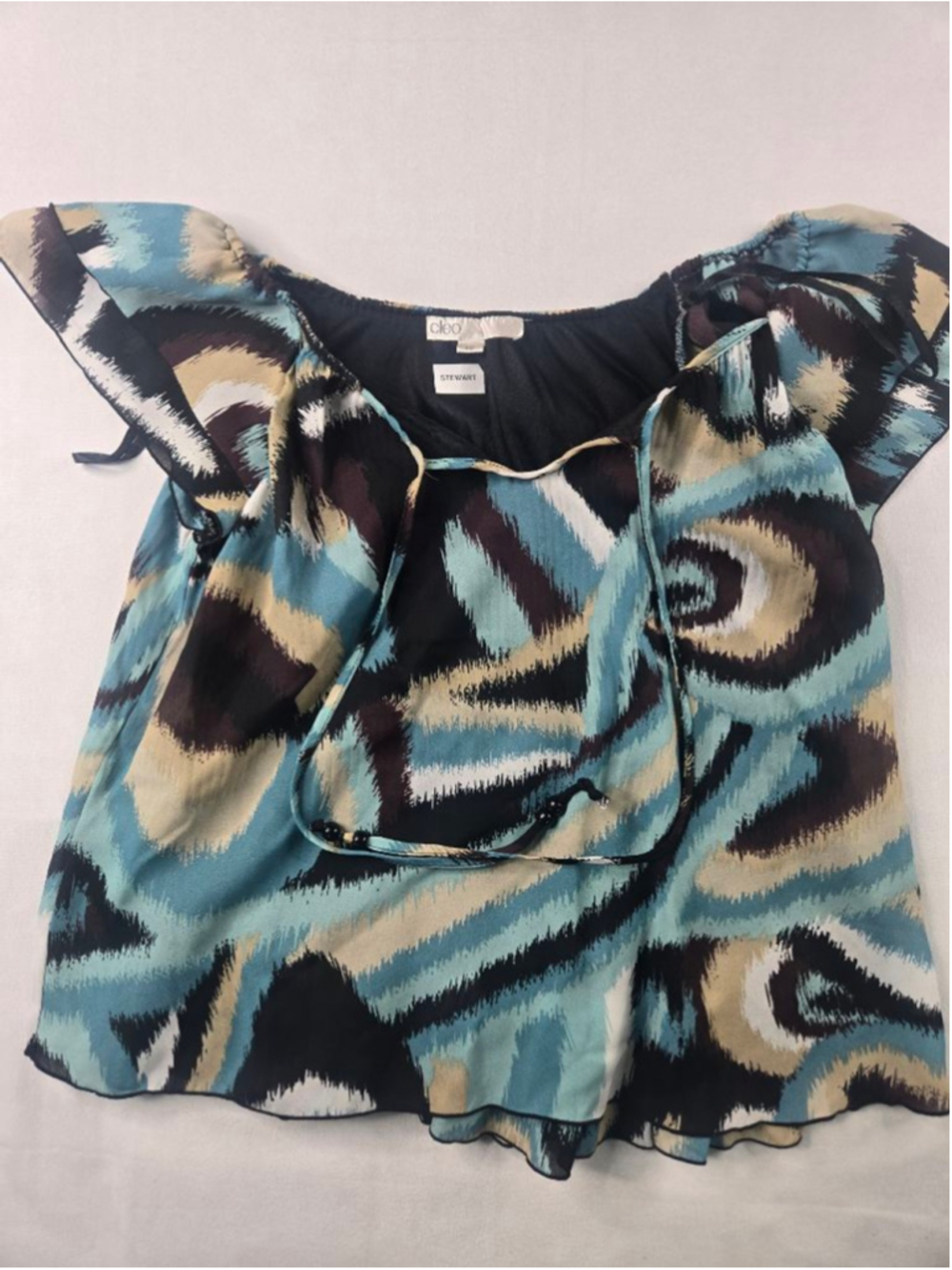 Cleo | Blue Pattern | Size Small